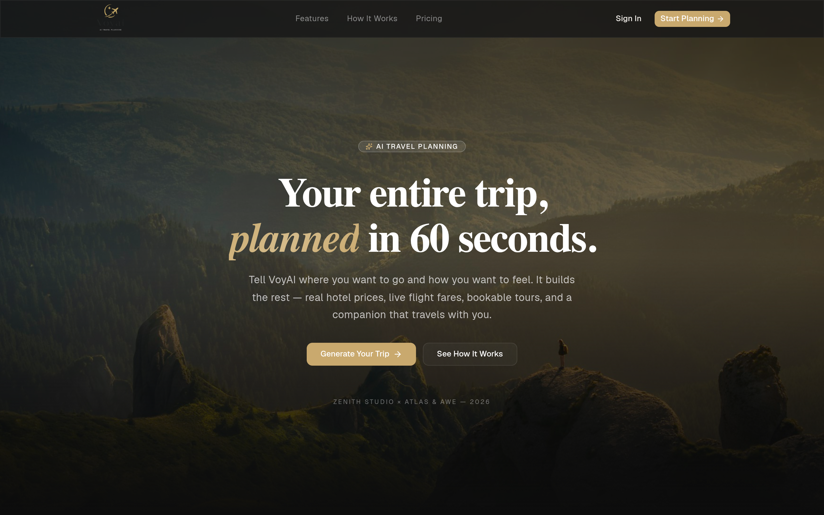 VoyAI website